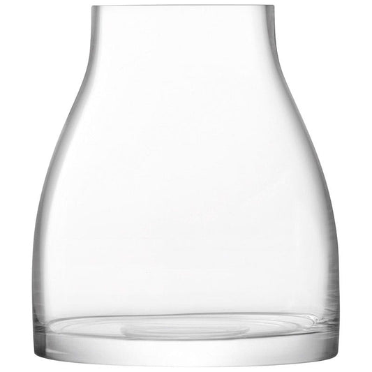 Flower Kiln Vase, H21 cm, Clear